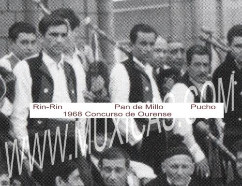 1968 Concurso Ourense Pucho Pan de Millo e RinRin acotada CON MARCA DE AUGA